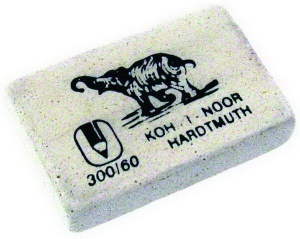 Ластик KOH-I-NOOR "Elephant" 300/60, каучук, 32*21*8мм.